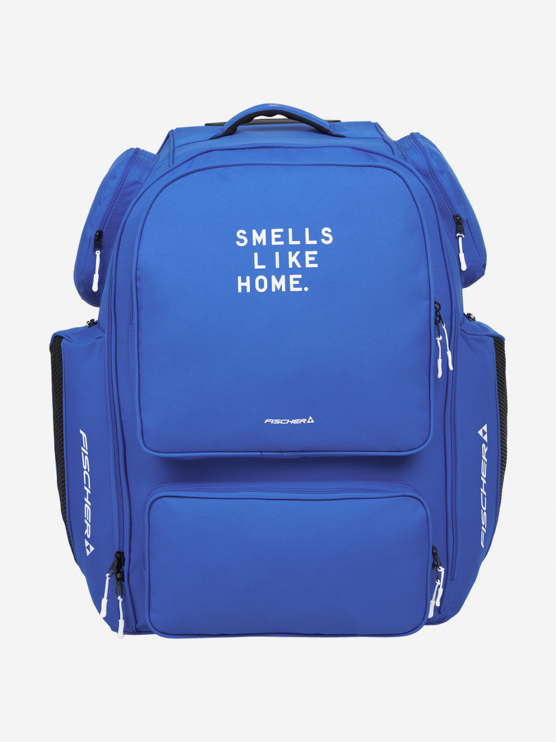 фото Баул-рюкзак хоккейный с колесами fischer player backpack 18", синий