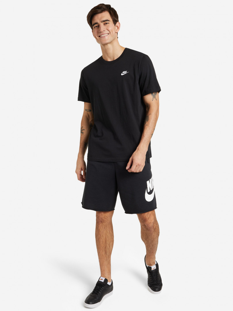 Футболка мужская Nike Sportswear Club 25477520299 Черный, размер 50, 52,44, 46,54, 56,46, 48,52, 54, фото 3