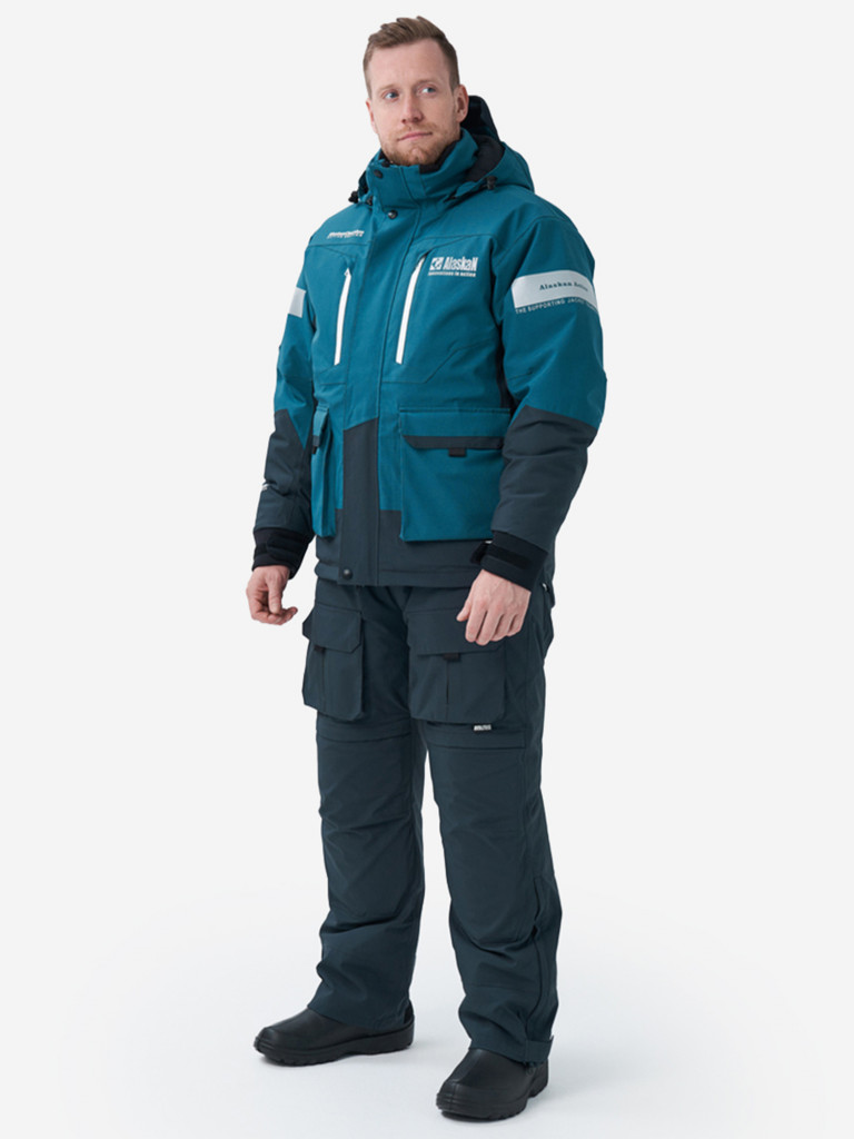 Костюм зимний Alaskan Cherokee Active поддерживающий (куртка+полукомбинезон) для рыбалки и охоты