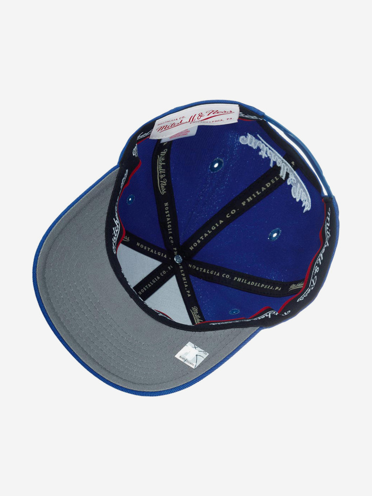 Бейсболка MITCHELL NESS HHSS3257-NYKYYPPPBLUE New York Knicks NBA (синий)