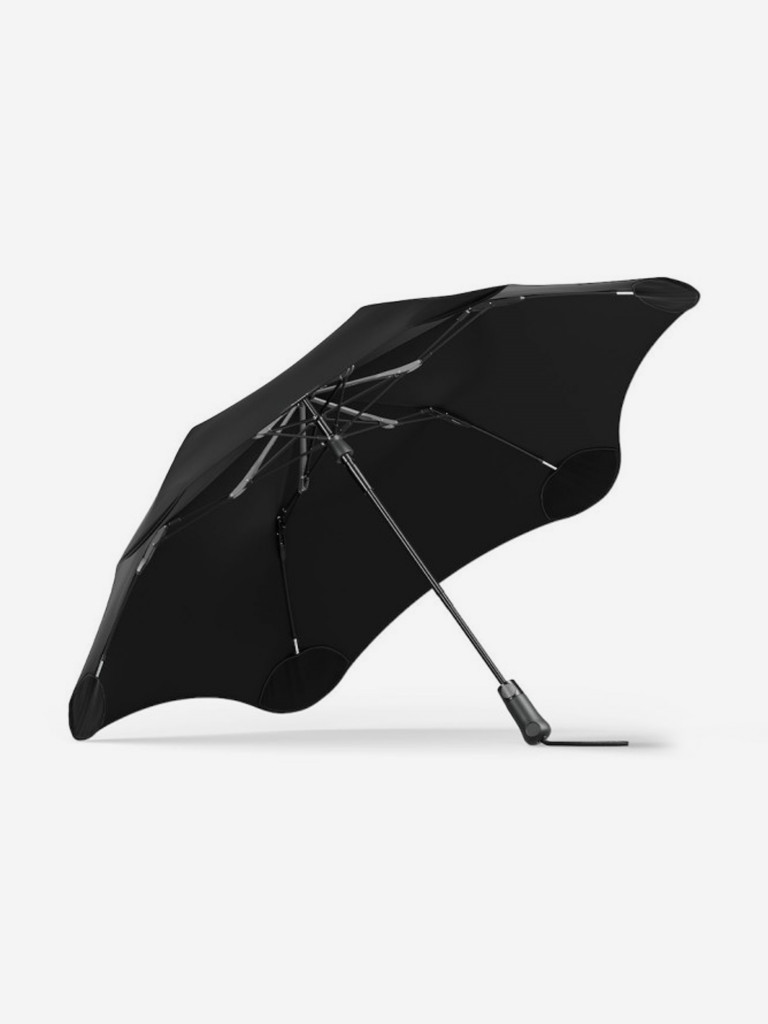 Зонт складной BLUNT Metro New (Ink Black), черный