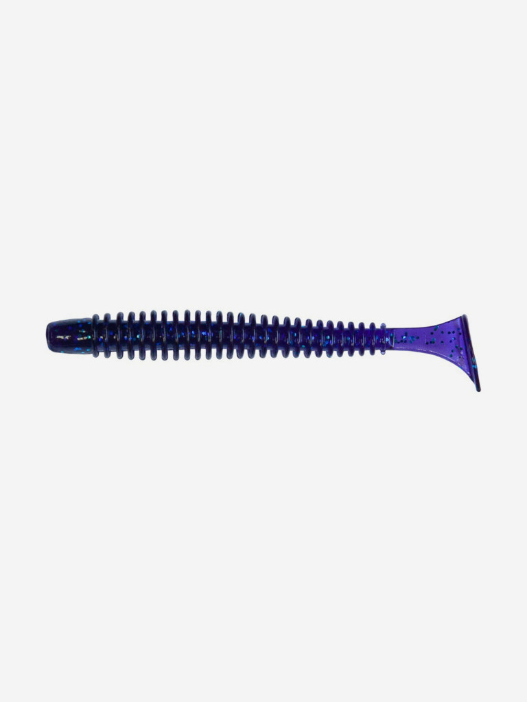 Силиконовая приманка Виброхвост SANSAN VIBRO RAKETA 89 (Col. 04 VIOLET)