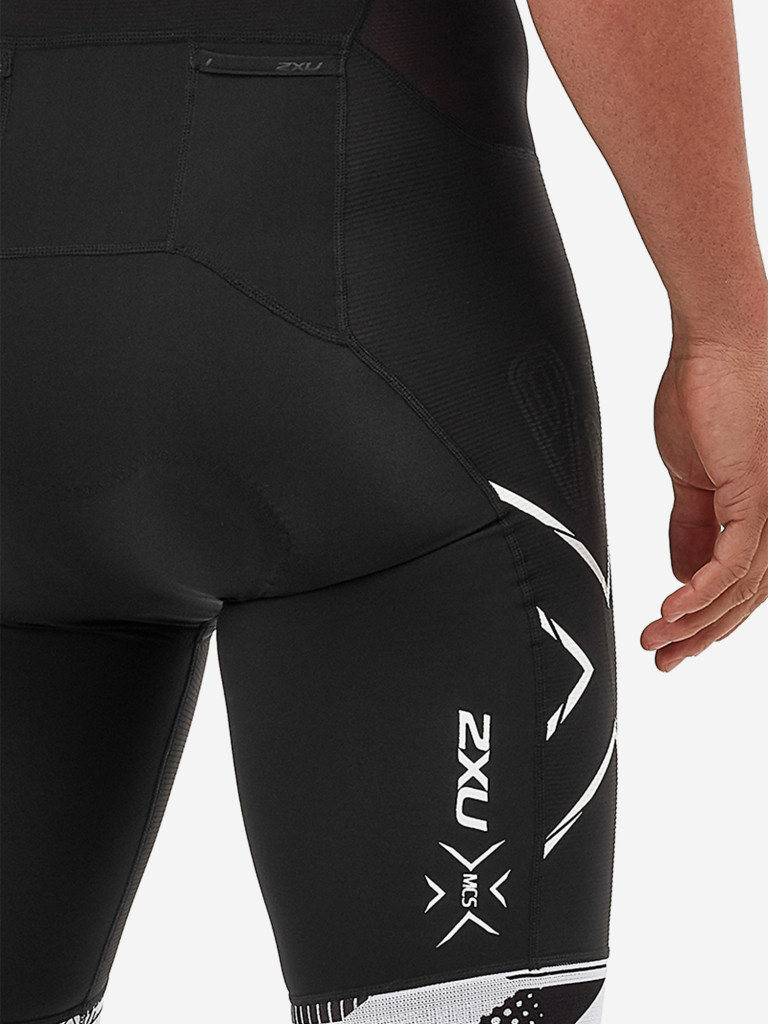 Мужской Компрессионный Костюм 2XU Compression Full Zip Trisuit