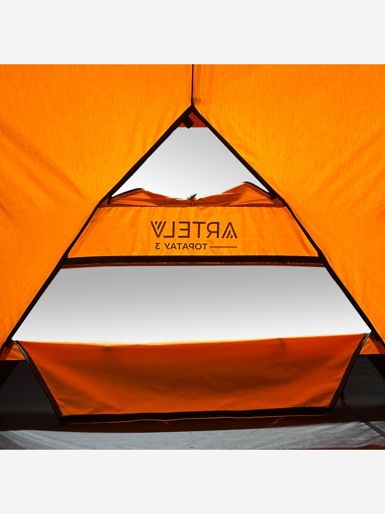 Палатка кемпинговая ARTELV 3 (оранжевая)