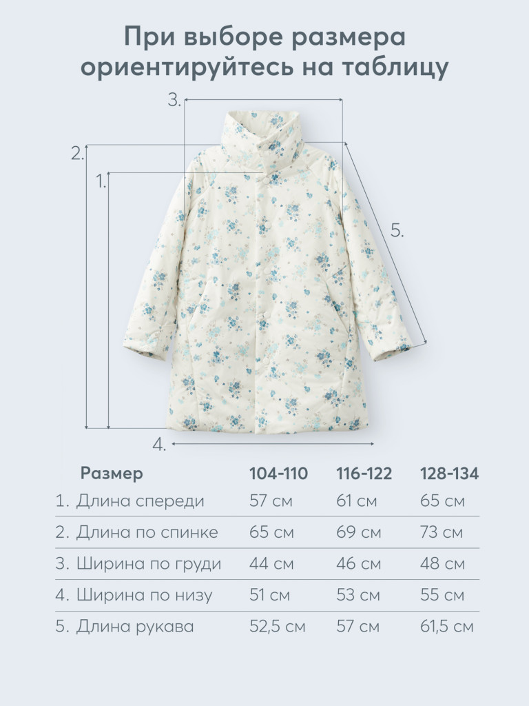 Пальто детское Happy Baby