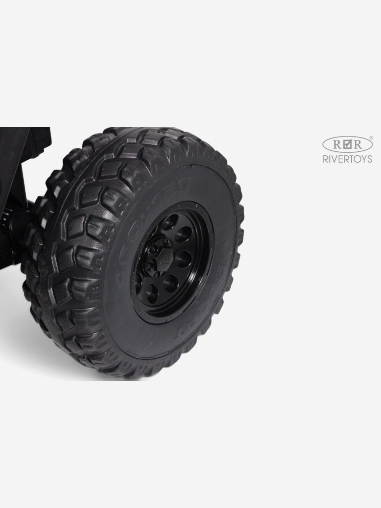 Детский электромобиль RIVERTOYS A505AA-LUX красный спайдер