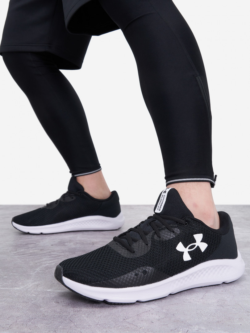 фото Кроссовки мужские under armour ua charged pursuit 3, черный