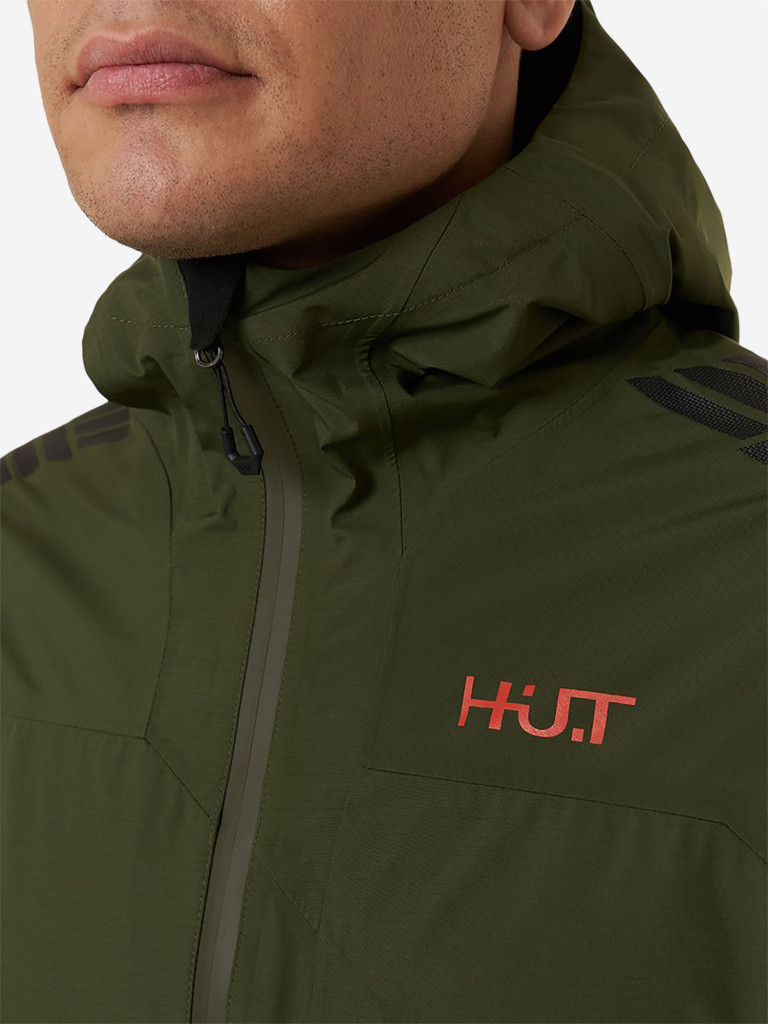 Куртка мембранная мужская HUT KIVACH для охоты, зеленая
