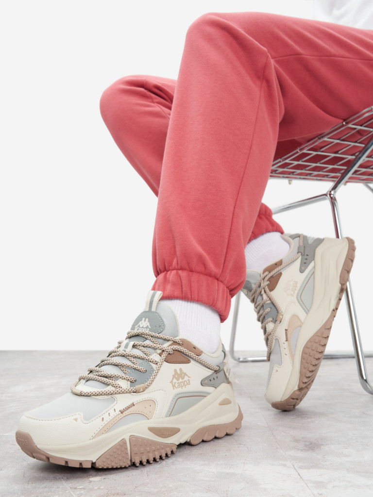 Кроссовки женские Kappa Renzo Trail арт. 134021 светло-серый цвет