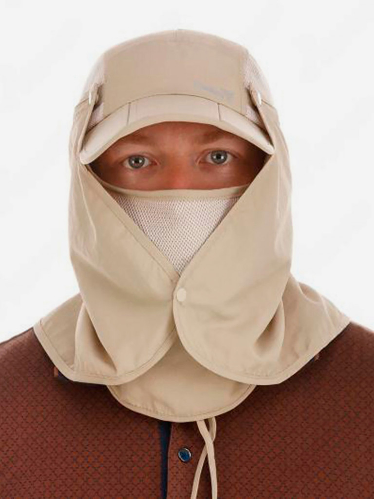 Бейсболка с защитой шеи и лица Helios для рыбалки и охоты