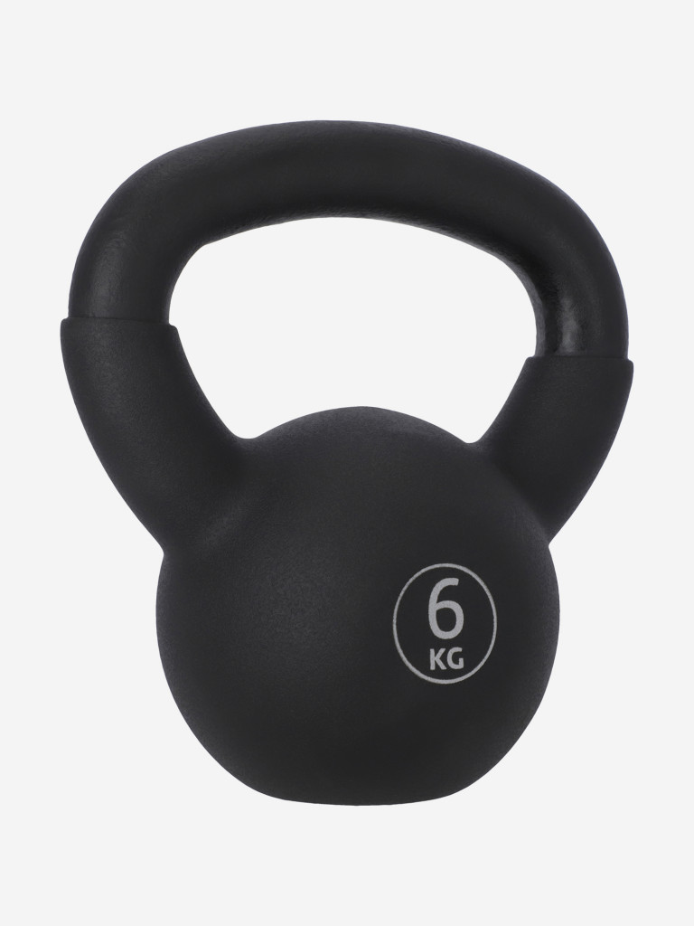 Чугунная гиря с покрытием из ПВХ Torneo, 6 кг