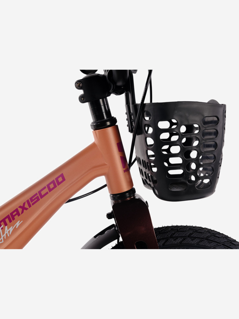 Велосипед детский Maxiscoo JAZZ PRO 14''', пудра, 2025