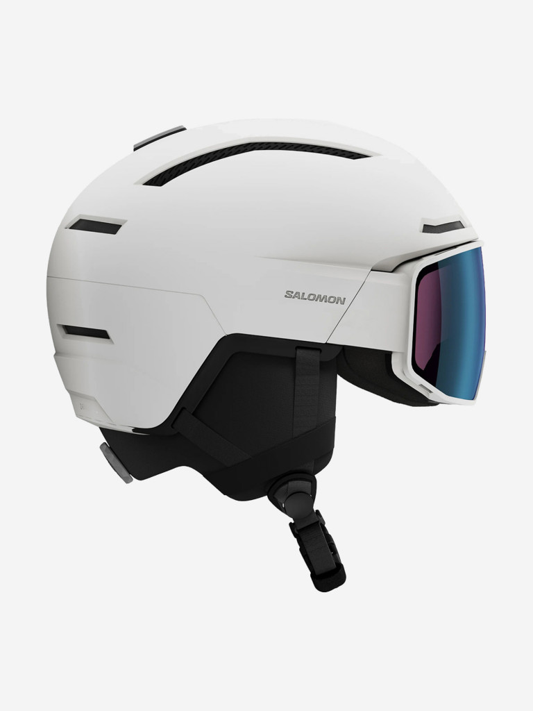Горнолыжный шлем с визором Salomon Driver Pro Sigma Photo MIPS Белый Cat. 1-3