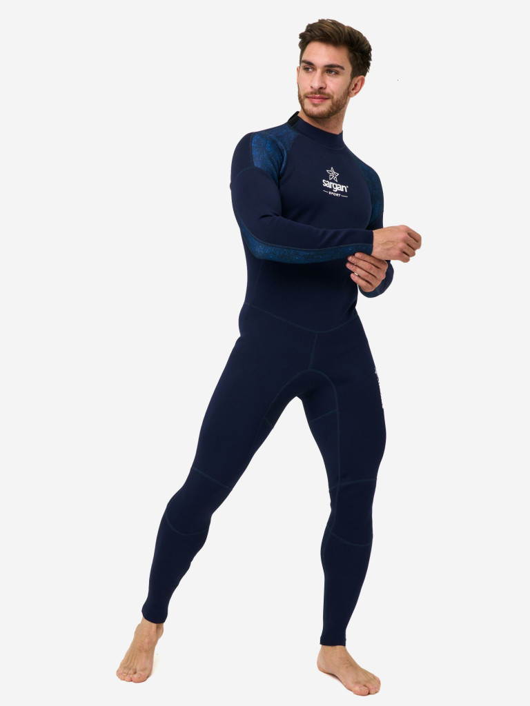 Гидрокостюм неопреновый длинный мужской 2мм SARGAN Sport