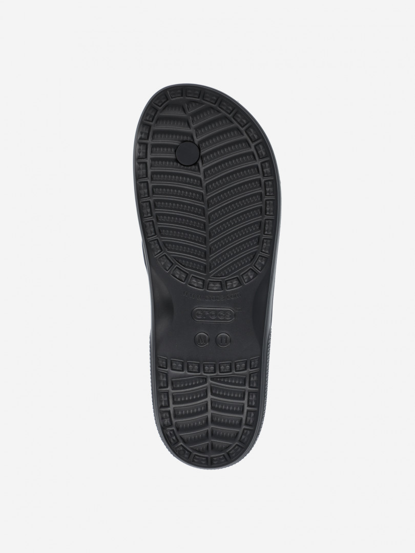 фото Шлепанцы crocs classic flip, черный