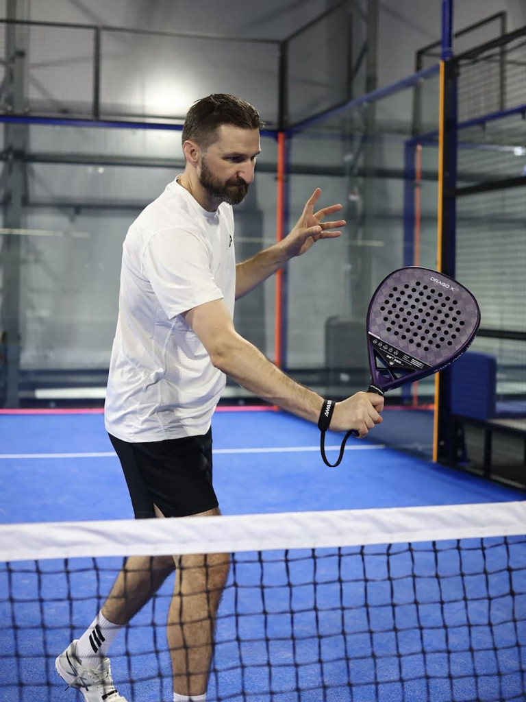 Ракетка для падел-тенниса AMA, форма - бриллиант, баланс - нейтральный