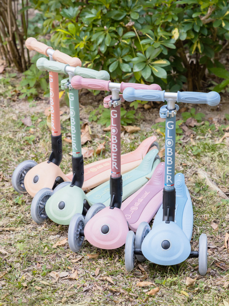 Самокат Globber JUNIOR FOLDABLE LIGHTS ECOLOGIC