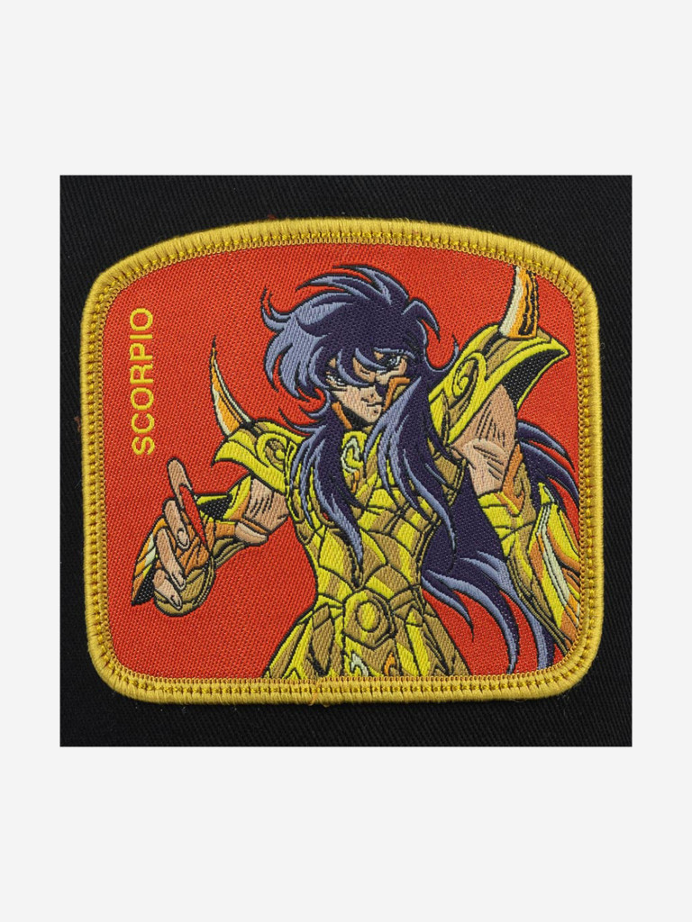 Бейсболка с сеточкой CAPSLAB CL/SAI/1/SCO Saint Seiya Scorpio (черный)
