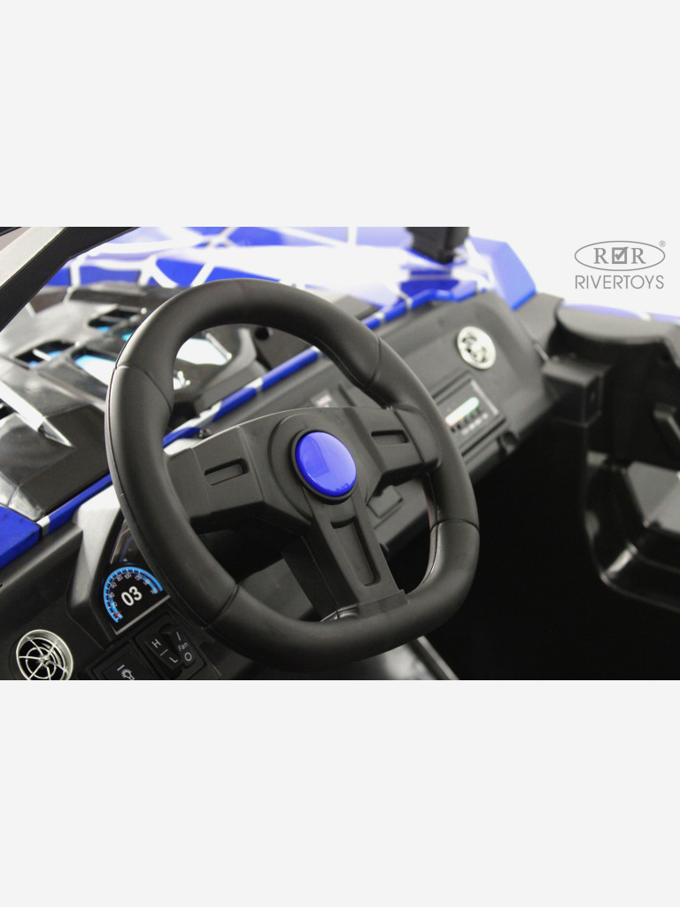 Детский электромобиль RIVERTOYS A707AA LUX NEW 4WD