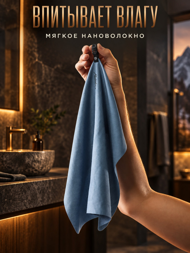 Полотенце-брелок малое MATADOR NanoDry Trek Towel