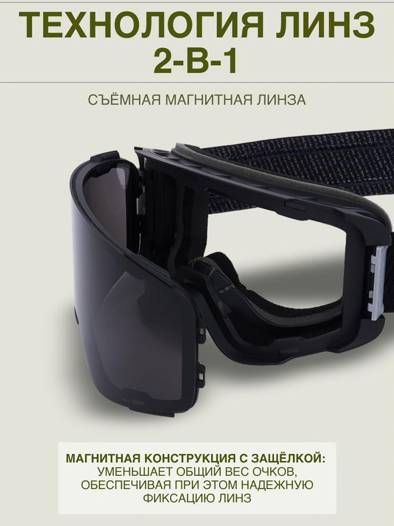 Маска горнолыжная LOXLEY - ART