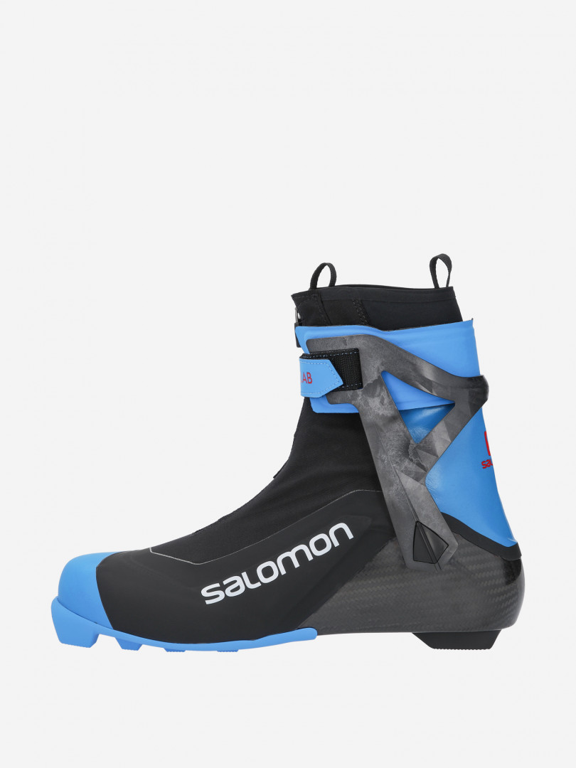 фото Ботинки для беговых лыж salomon s/lab carbon skate prolink, черный