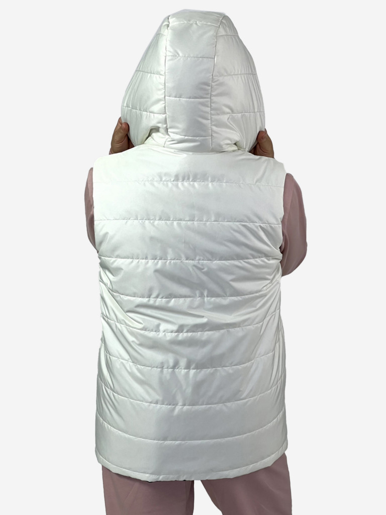 Жилетка женская утепленная двусторонняя с капюшоном Pater'c Legion