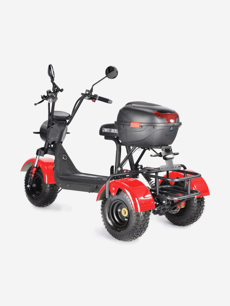 Электроскутер WHITE SIBERIA TRIKE MINI