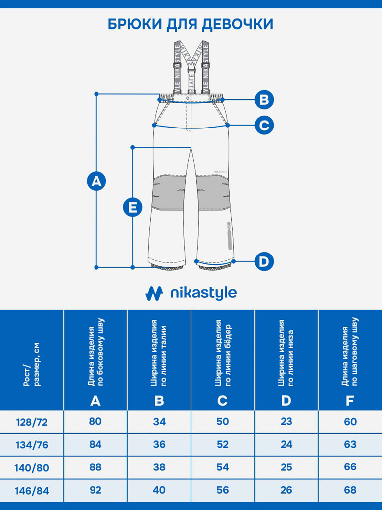 Брюки ПЛЮС САЙЗ NIKASTYLE