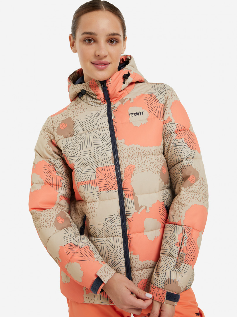 фото Куртка утепленная женская termit, бежевый