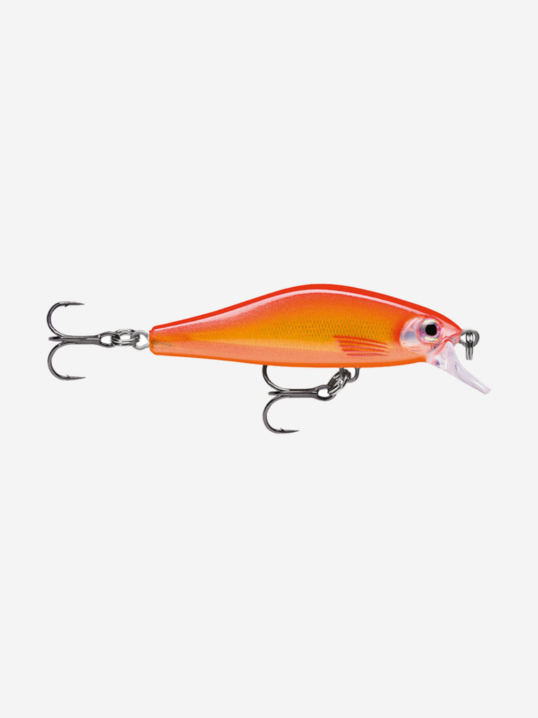 Воблер для рыбалки RAPALA Shadow Rap Solid Shad 05, 5см, 5,5гр, цвет GO, быстро тонущий