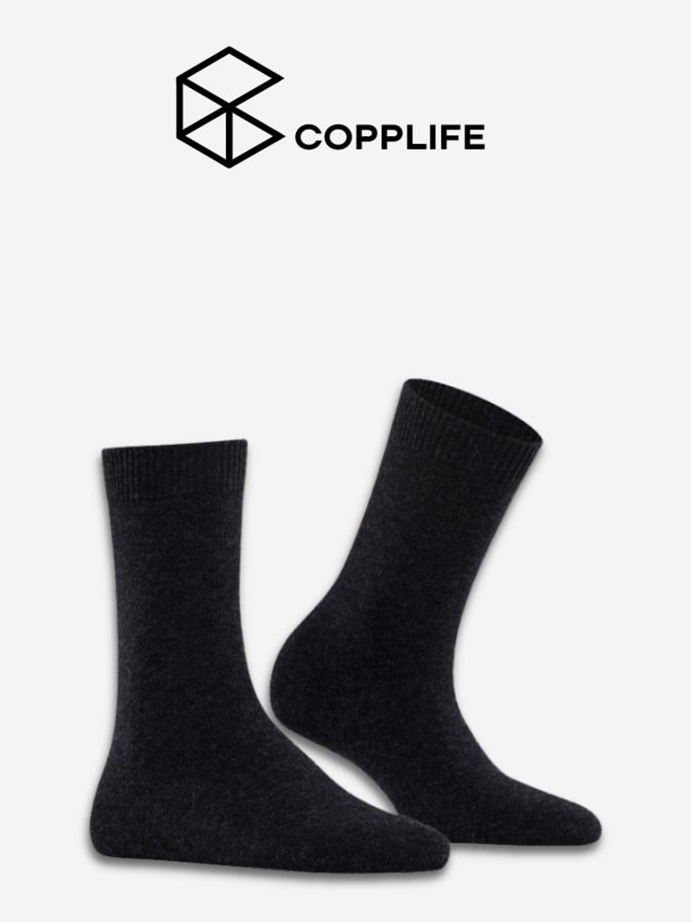 Термоноски антибактериальные COPPLIFE для охоты и рыбалки из собачьей шерсти