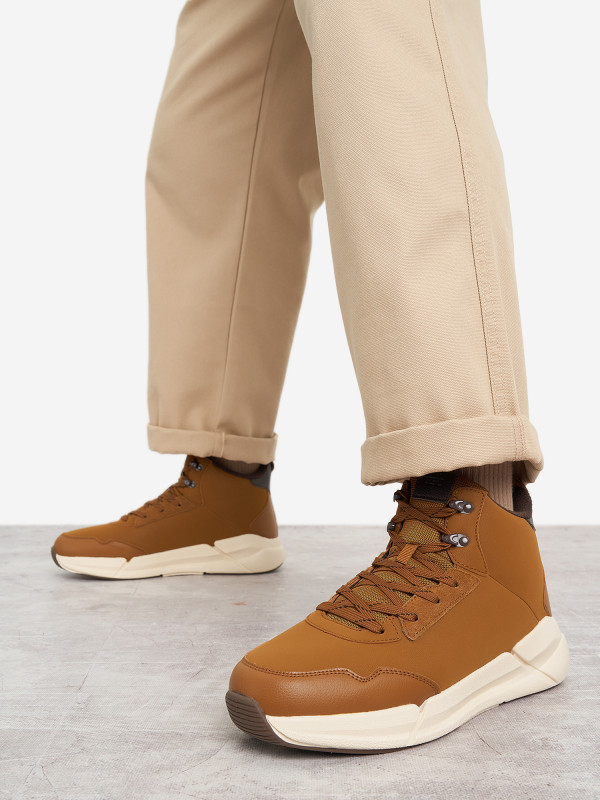 Кроссовки утепленные мужские GSD Rocky Wtr арт. 143434 коричневый цвет — купить за 4399 руб. со скидкой 20 %, отзывы в интернет-магазине Спортмастер