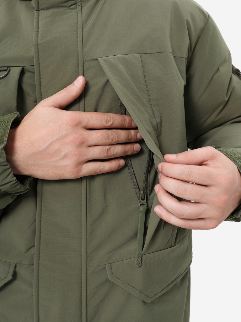 Парка длинная зимняя мужская Seal Long Puffer Parka Alpha Industries