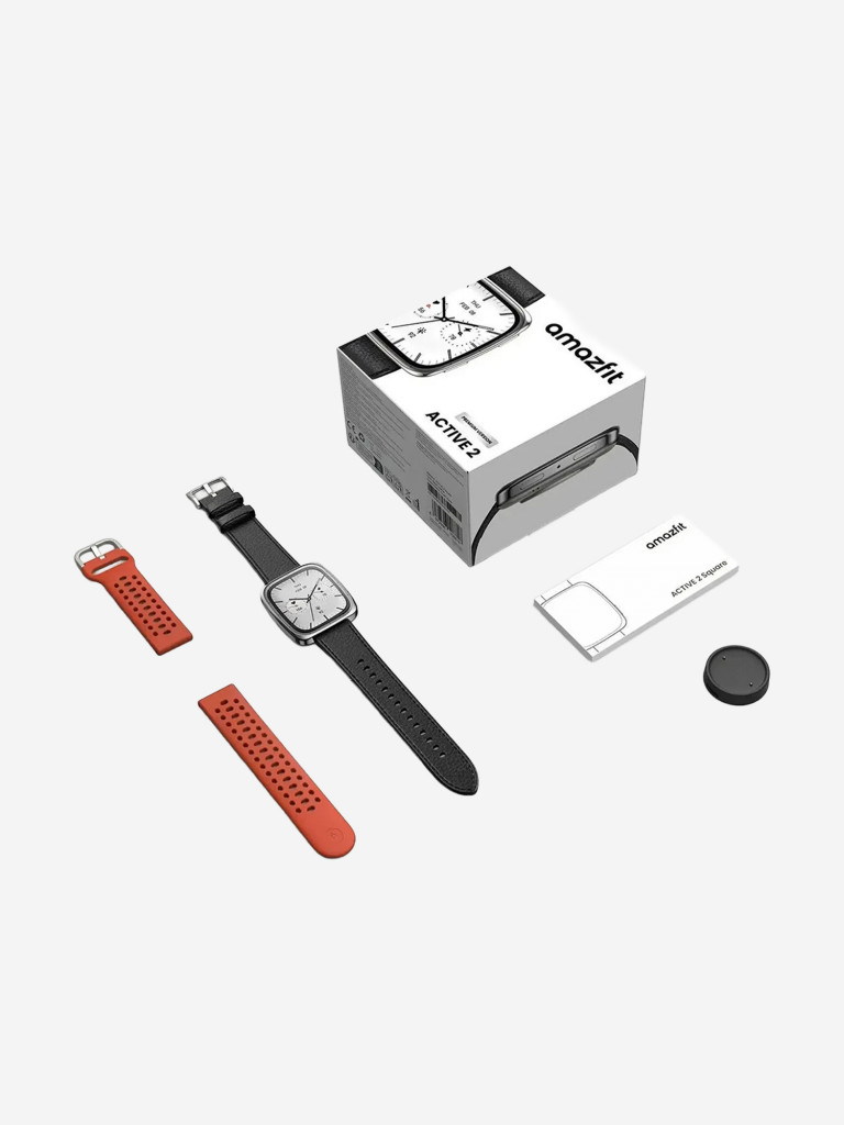 Умные часы Amazfit Active 2S, черный-серебристый