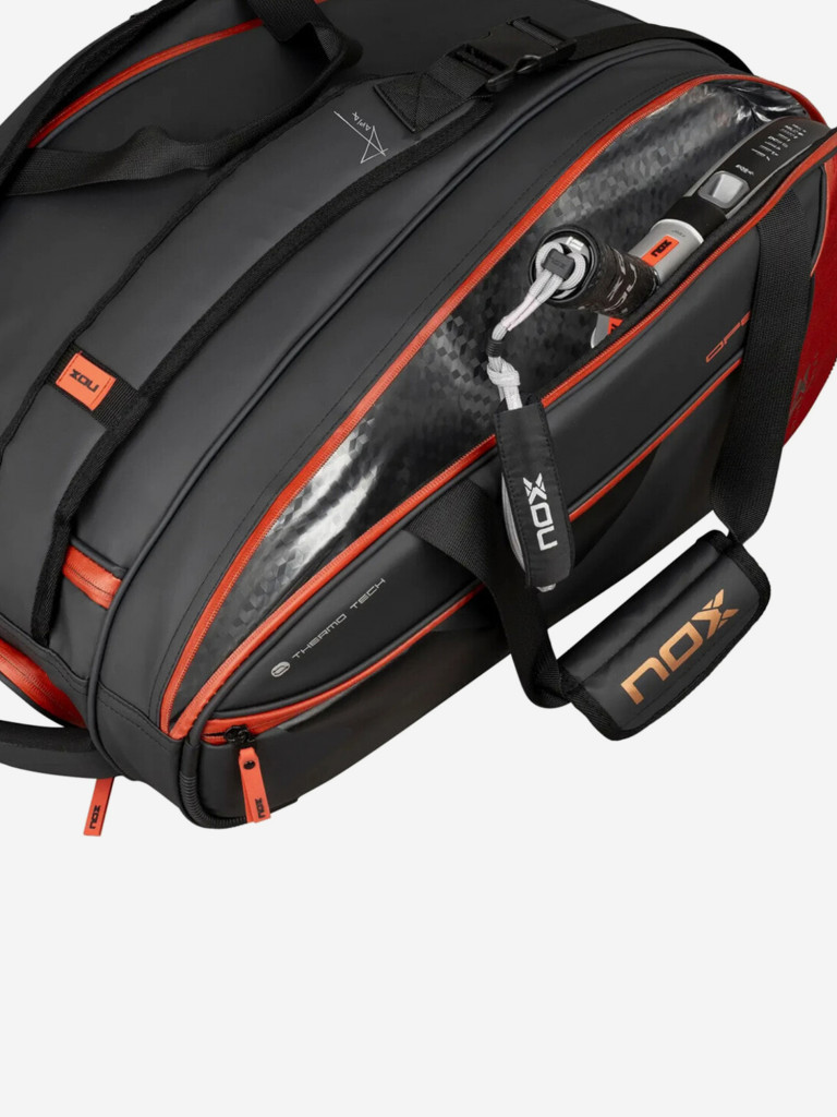 Сумка для падела NOX LUXURY OPEN SERIES BLACK RED