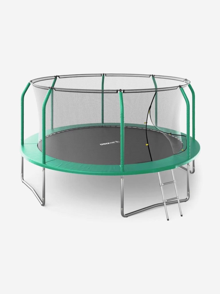 Батут UNIX Line SUPREME BASIC 14 ft (green)