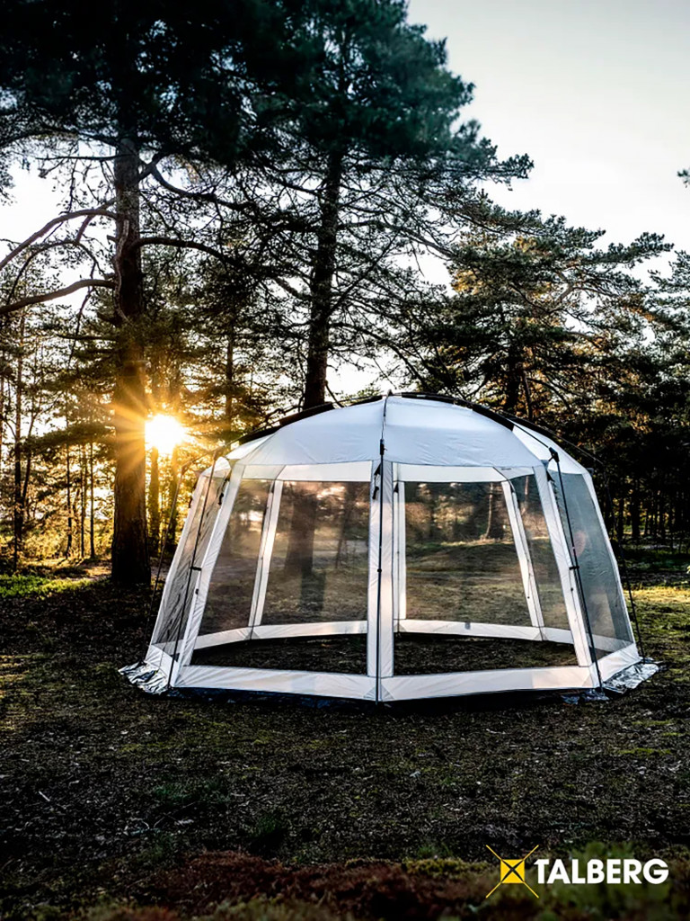 Шатер SCREEN HOUSE SAHARA Talberg, серый
