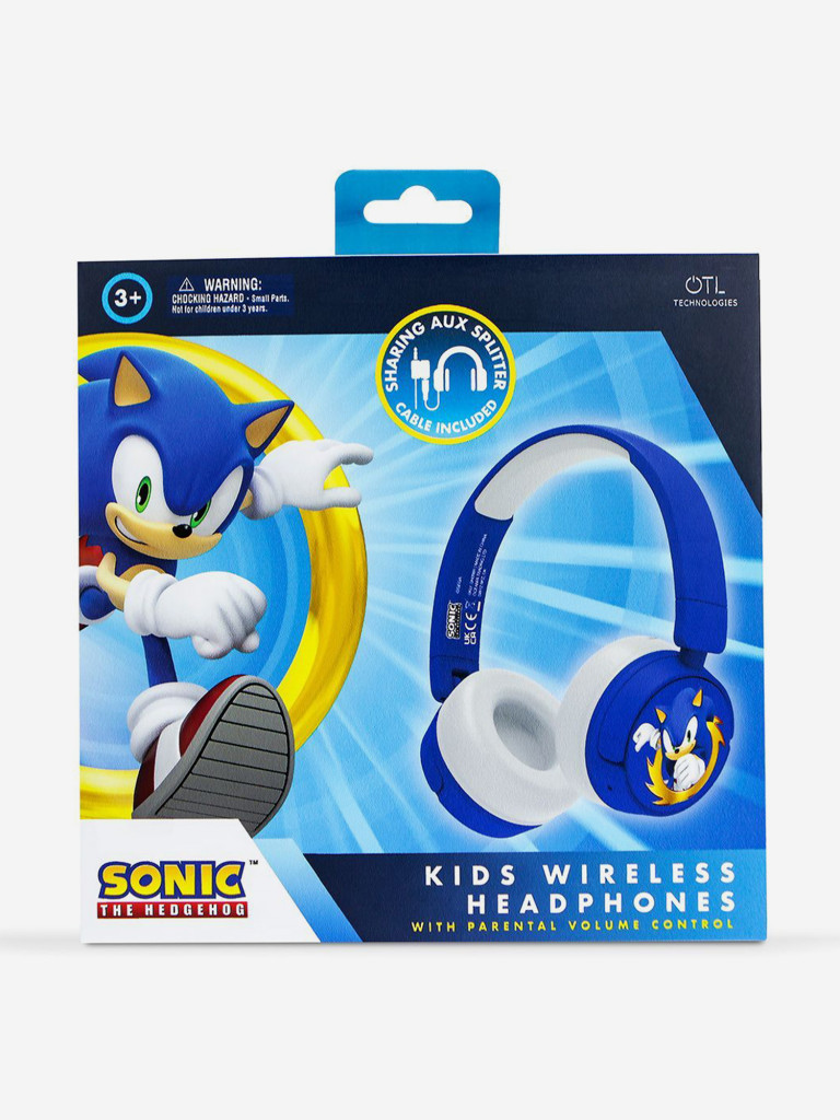 Детские беспроводные наушники OTL Technologies Sonic the Hedgehog
