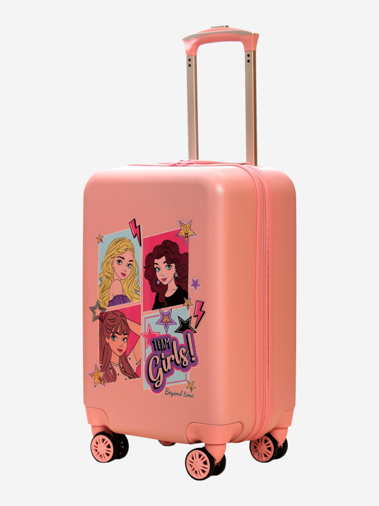 Чемодан детский BEYOND TIME G232 Комикс розовый