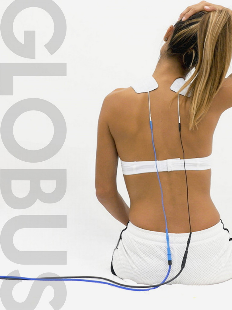 Миостимулятор микротоковый GLOBUS The TRIATHLON, электрический массажер для мышц тела, пресса, 424 программы