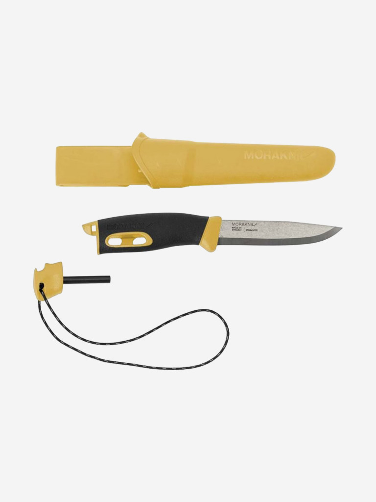 Нож Morakniv Companion Spark Yellow, нержавеющая сталь, 13573