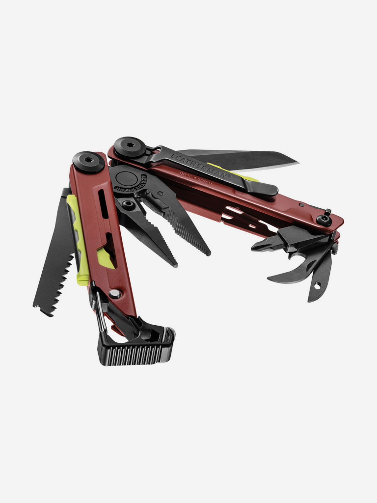 Мультиинструмент складной Leatherman Signal, 19 функций, чехол