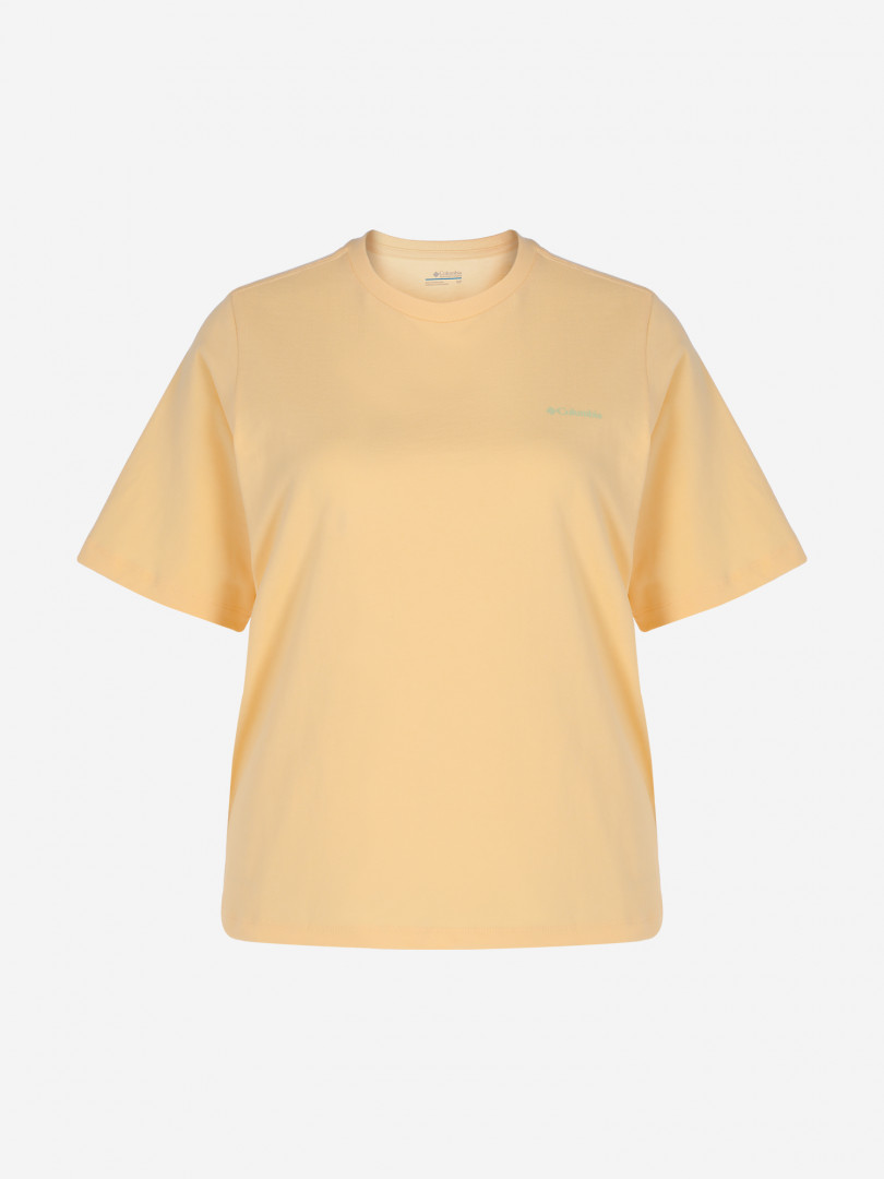 фото Футболка женская columbia north cascades graphic ss tee, розовый