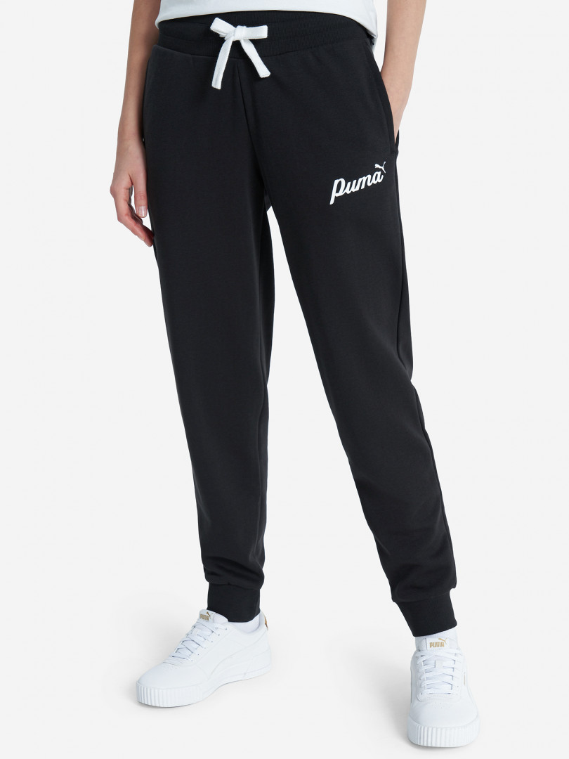 фото Брюки женские puma ess+ blossom script, черный