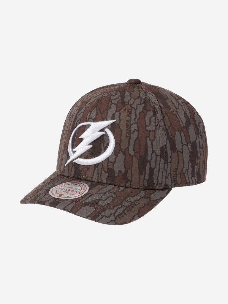 Бейсболка MITCHELL NESS HP15005-TBLCAMO Tampa Bay Lightning NHL
