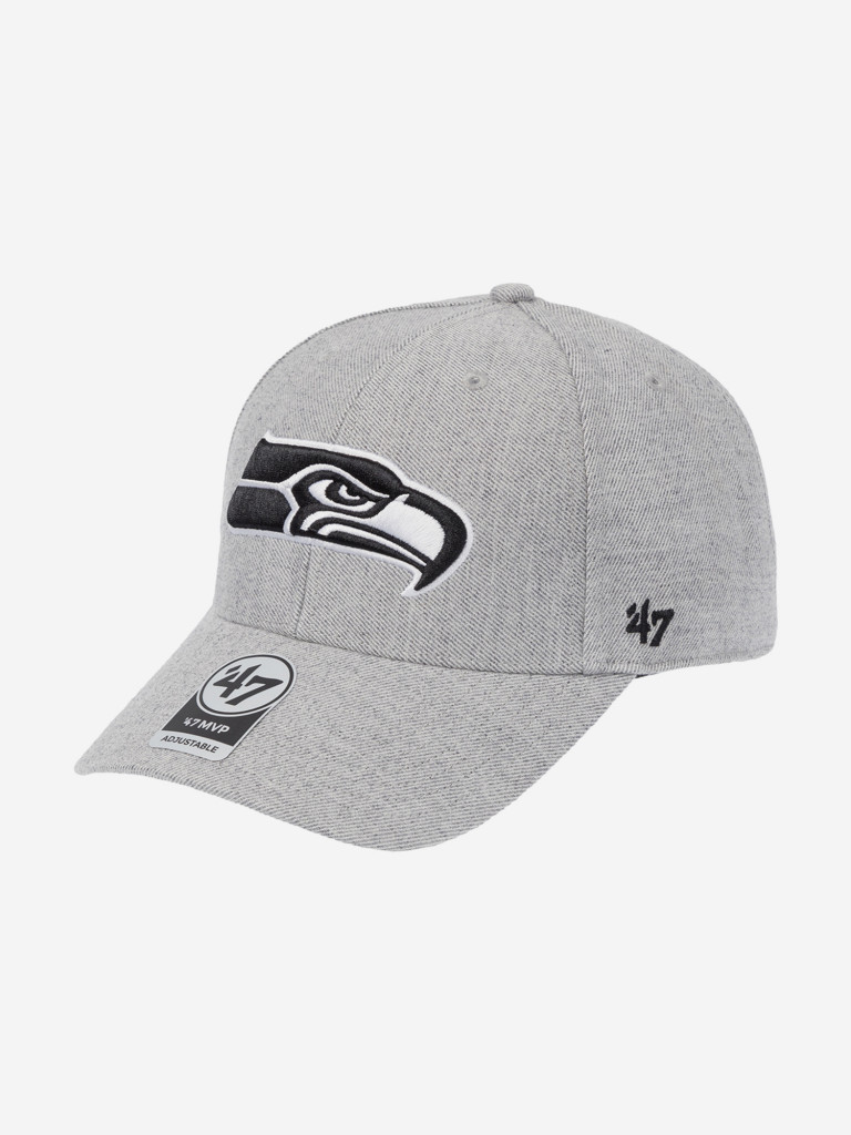 Бейсболка 47 BRAND F-STMCD28WHV-CC Seattle Seahawks NFL (серый)
