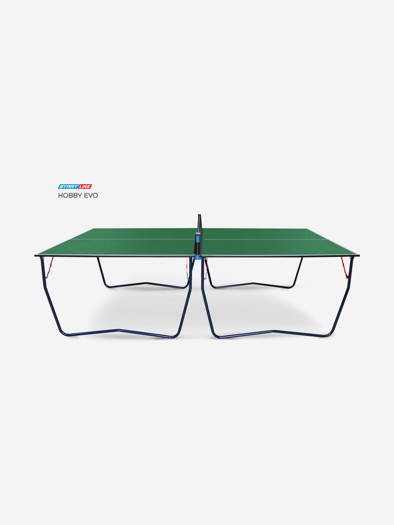 Стол теннисный Start Line Hobby EVO, для помещений, зелёный