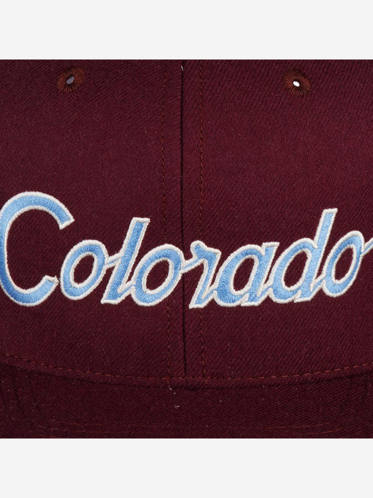 Бейсболка с прямым козырьком HOOD 100-MWL005-CO005-MN Colorado II (малиновый)