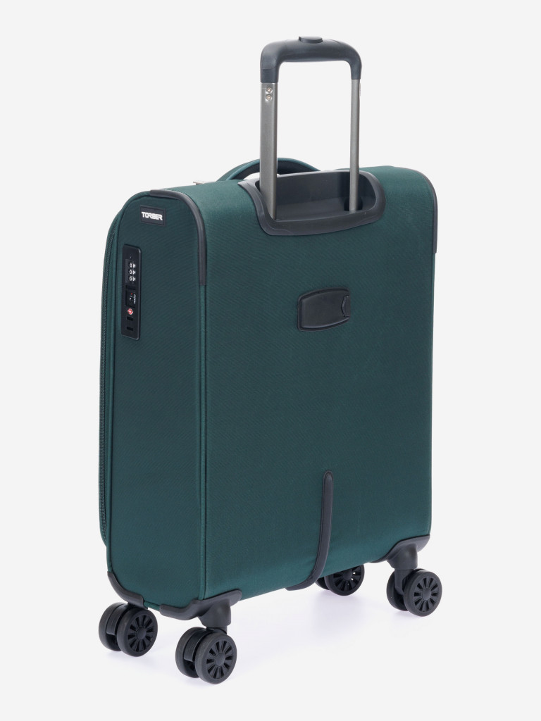 Чемодан TORBER Seyd, нейлон 600D, 36,5 х 19 х 54 см, 32 л